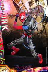 Marvel Spider-Man Across the Spiderverse Spider-Punk 32cm Movie Masterpiece 1/6 Scale Hot Toys Action Figure