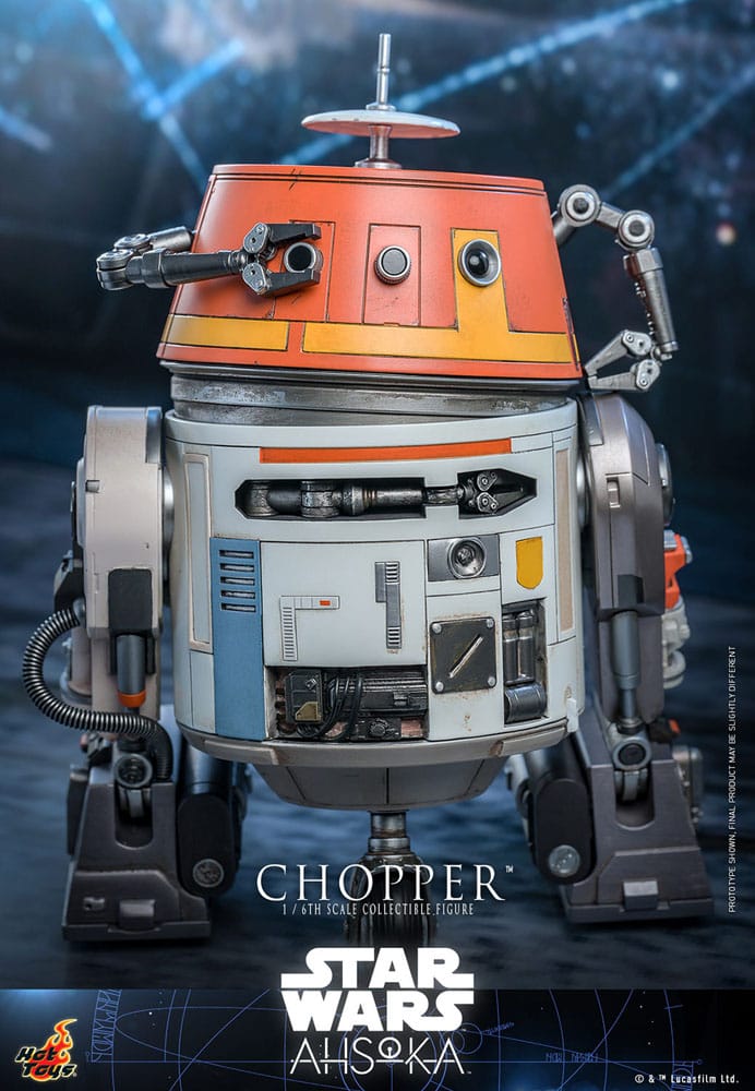 Star Wars Ahsoka Chopper 18cm 1/6 Scale Hot Toys Action Figure