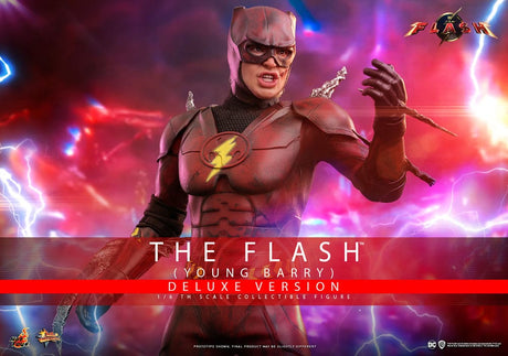 DC Comics The Flash Movie The Flash (Young Barry) (Deluxe Version) 30cm 1/6 Scale Hot Toys Masterpiece Action Figure