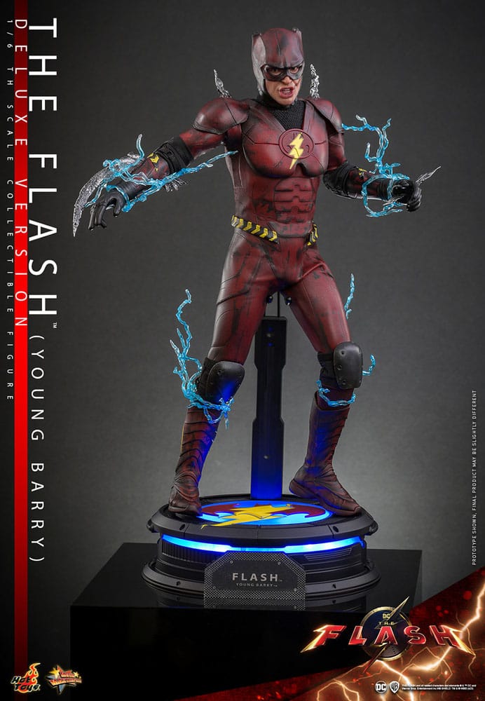 DC Comics The Flash Movie The Flash (Young Barry) (Deluxe Version) 30cm 1/6 Scale Hot Toys Masterpiece Action Figure