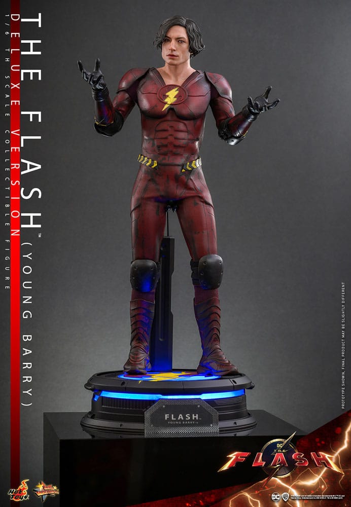 DC Comics The Flash Movie The Flash (Young Barry) (Deluxe Version) 30cm 1/6 Scale Hot Toys Masterpiece Action Figure