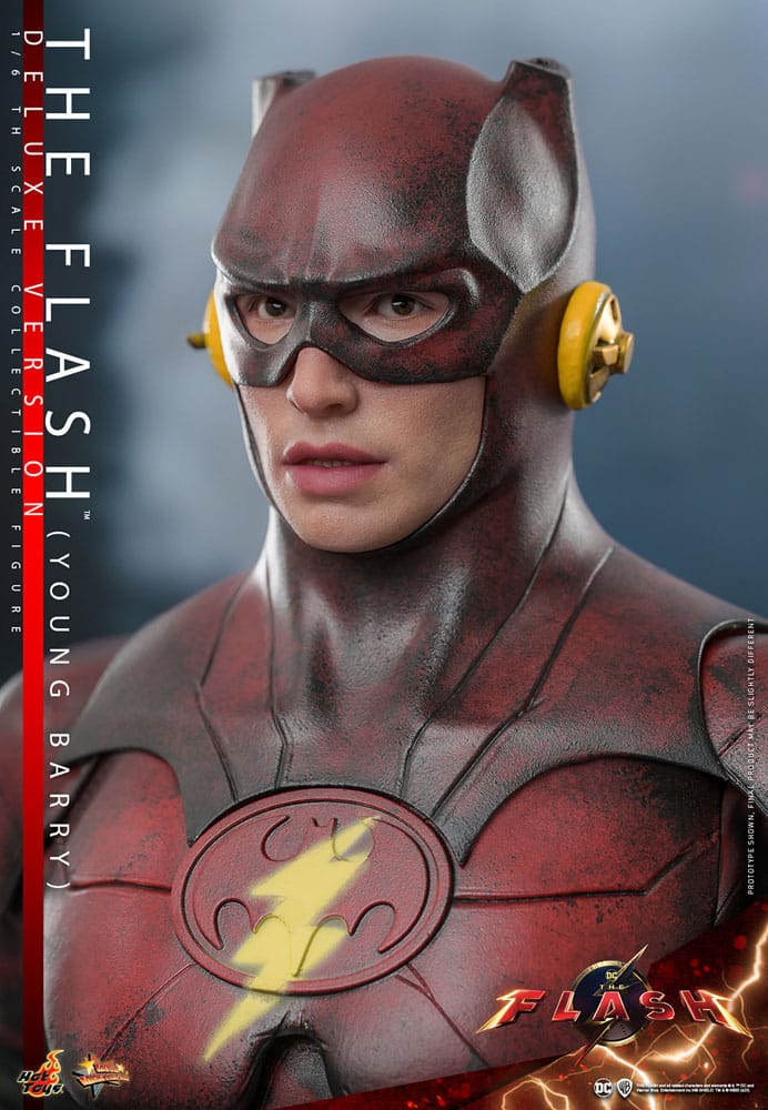 DC Comics The Flash Movie The Flash (Young Barry) (Deluxe Version) 30cm 1/6 Scale Hot Toys Masterpiece Action Figure