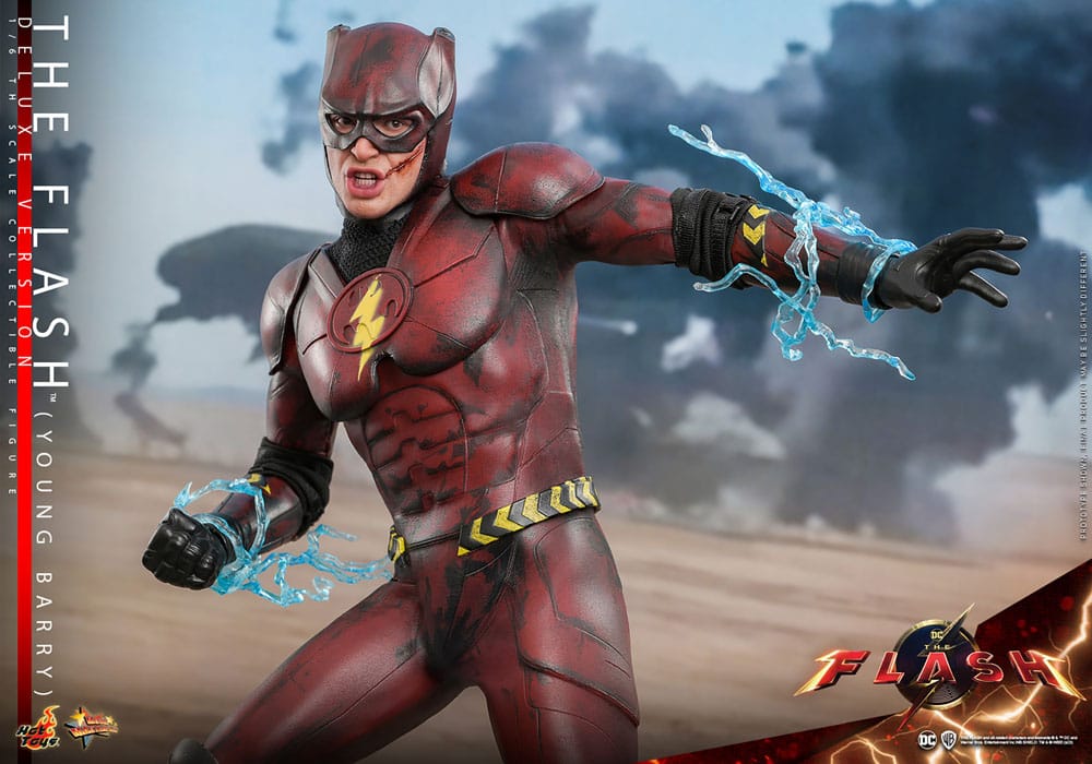 DC Comics The Flash Movie The Flash (Young Barry) (Deluxe Version) 30cm 1/6 Scale Hot Toys Masterpiece Action Figure