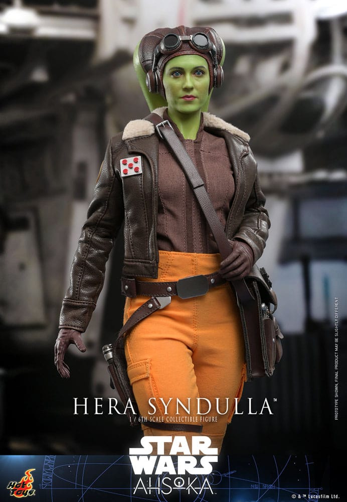 Star Wars Ahsoka Hera Syndulla 28cm 1/6 Scale Hot Toys Action Figure