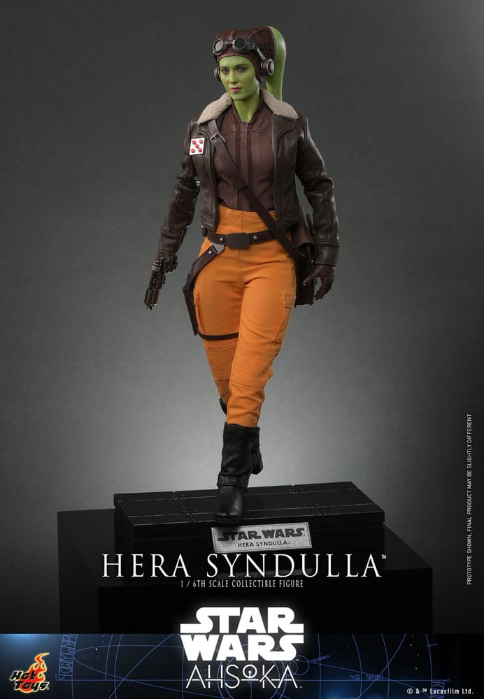 Star Wars Ahsoka Hera Syndulla 28cm 1/6 Scale Hot Toys Action Figure