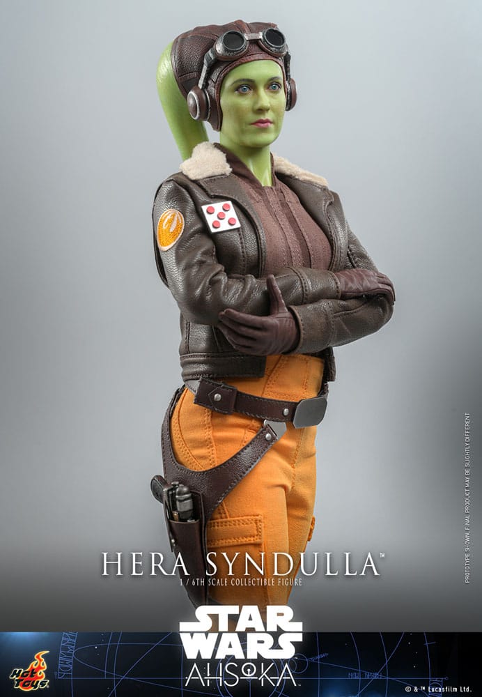 Star Wars Ahsoka Hera Syndulla 28cm 1/6 Scale Hot Toys Action Figure