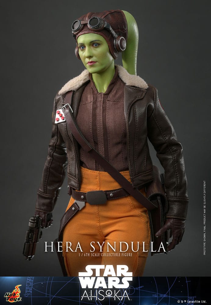 Star Wars Ahsoka Hera Syndulla 28cm 1/6 Scale Hot Toys Action Figure