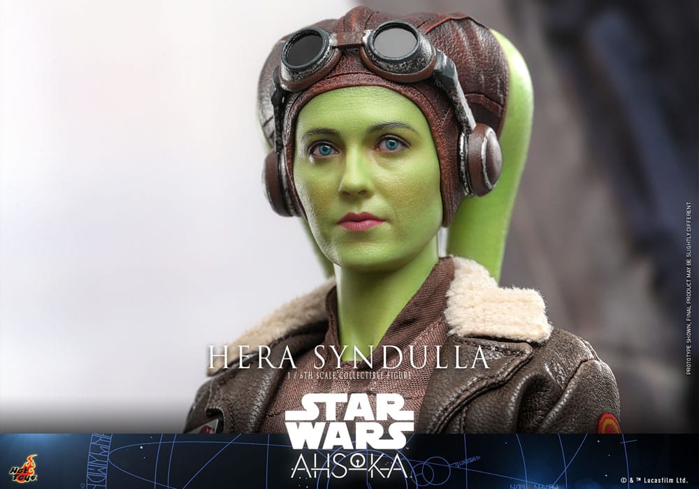 Star Wars Ahsoka Hera Syndulla 28cm 1/6 Scale Hot Toys Action Figure