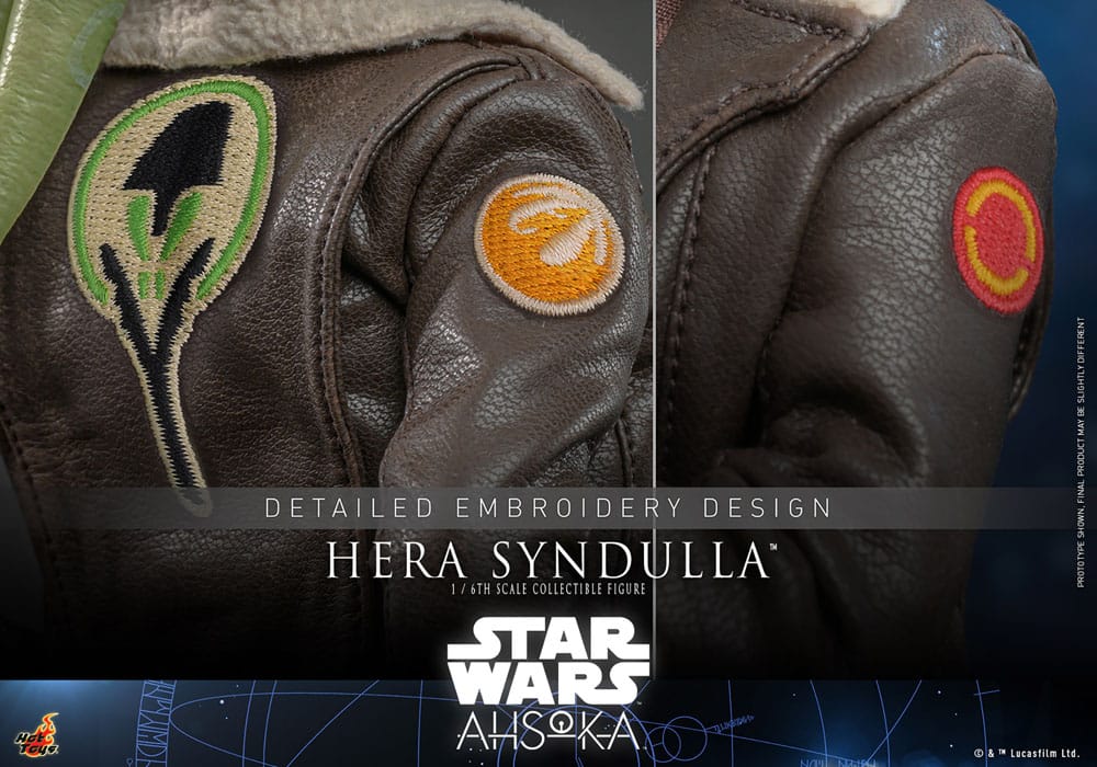 Star Wars Ahsoka Hera Syndulla 28cm 1/6 Scale Hot Toys Action Figure