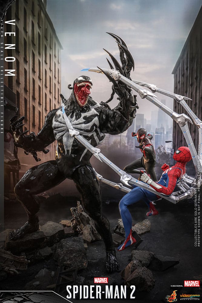 Marvel Spider-Man 2 Venom 53cm 1/6 Scale Videogame Masterpiece Hot Toys Action Figure