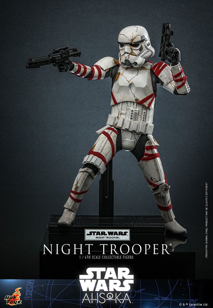 Star Wars: Ahsoka Night Trooper 31cm 1/6 Scale HOT TOYS Action Figure