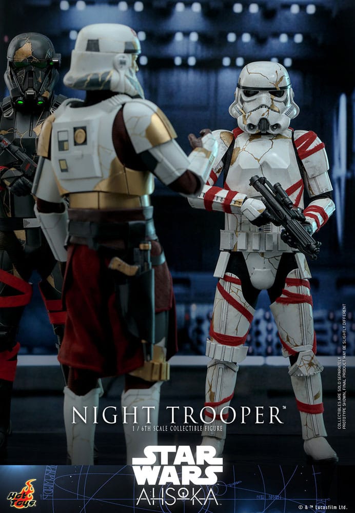 Star Wars: Ahsoka Night Trooper 31cm 1/6 Scale HOT TOYS Action Figure