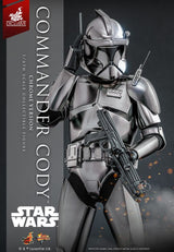 Star Wars Movie Masterpiece Action Figure 1/6 Commander Cody (Chrome Version) Hot Toys Exclusive 30 cm
