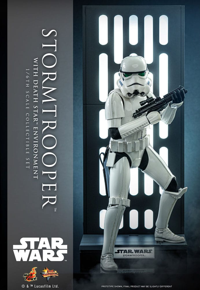 Star Wars Movie Masterpiece Stormtrooper with Death Star Environment 30 cm 1/6 Action Figure