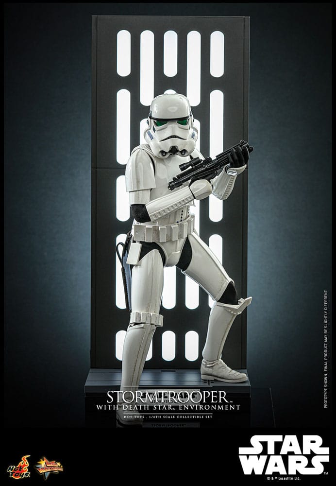 Star Wars Movie Masterpiece Stormtrooper with Death Star Environment 30 cm 1/6 Action Figure
