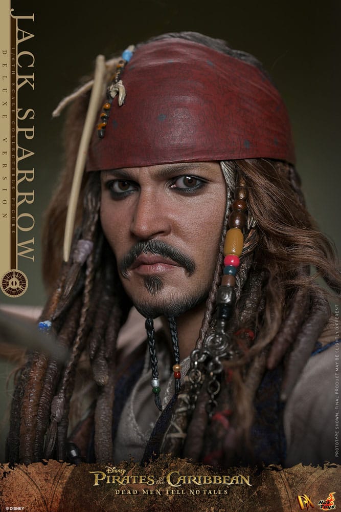 Pirates of the Caribbean: Dead Men Tell No Tales Jack Sparrow 30 cm 1/6 DX Action Figure (Deluxe Version)