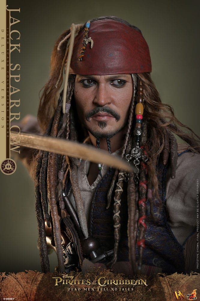 Pirates of the Caribbean: Dead Men Tell No Tales Jack Sparrow 30 cm 1/6 DX Action Figure (Deluxe Version)