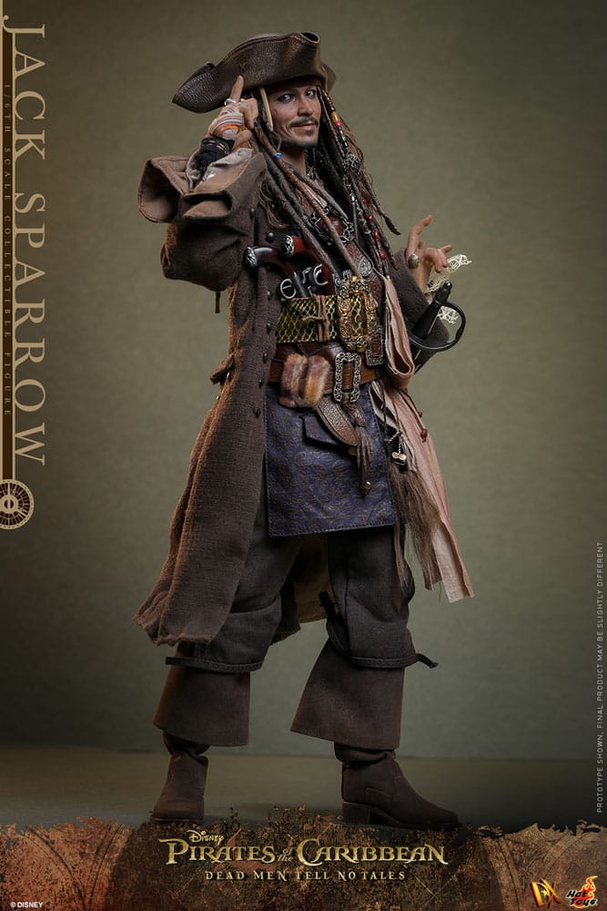 Pirates of the Caribbean: Dead Men Tell No Tales Jack Sparrow 30 cm 1/6 DX Action Figure