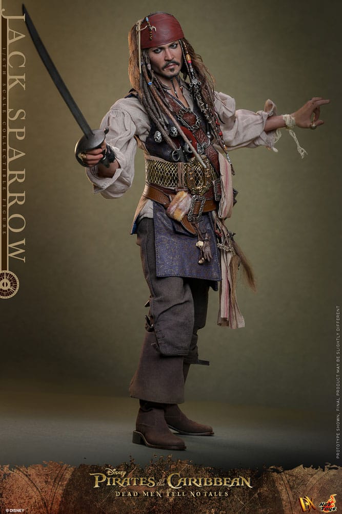 Pirates of the Caribbean: Dead Men Tell No Tales Jack Sparrow 30 cm 1/6 DX Action Figure
