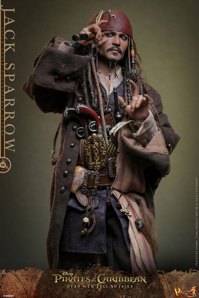 Pirates of the Caribbean: Dead Men Tell No Tales Jack Sparrow 30 cm 1/6 DX Action Figure