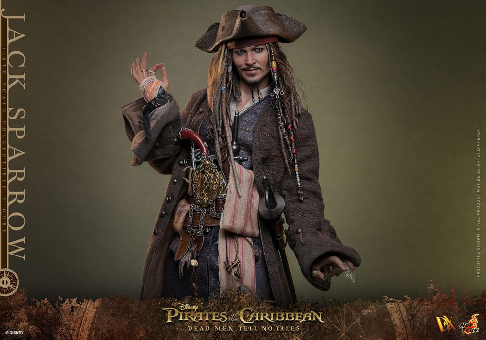 Pirates of the Caribbean: Dead Men Tell No Tales Jack Sparrow 30 cm 1/6 DX Action Figure