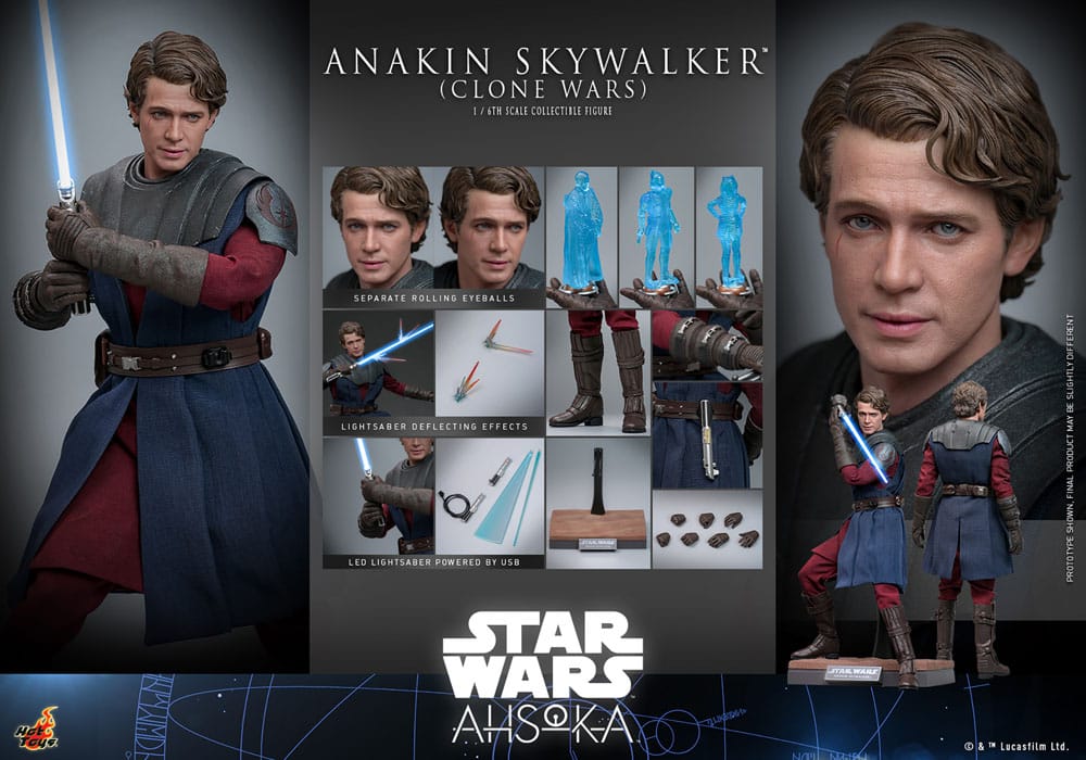 Star Wars: The Clone Wars Anakin Skywalker 31 cm 1/6 Action Figure