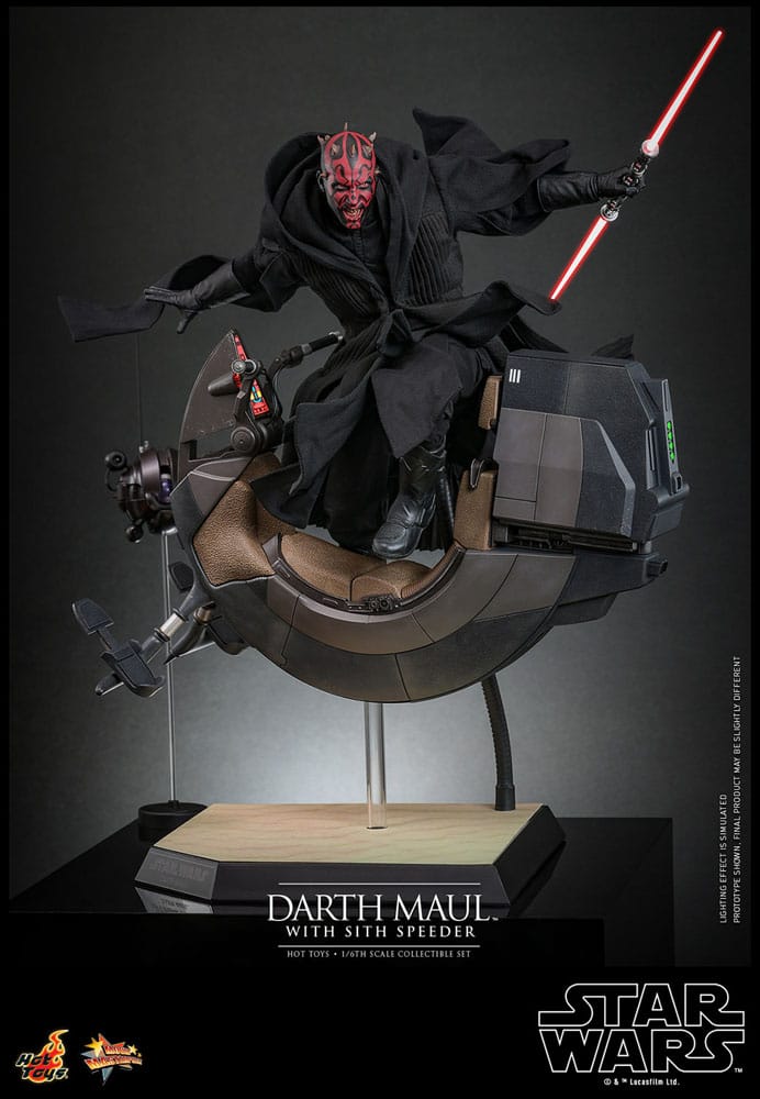 Star Wars Episode I Darth Maul with Sith Speeder 29 cm 1/6 Movie Masterpiece Action Figure