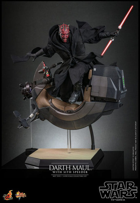 Star Wars Episode I Darth Maul with Sith Speeder 29 cm 1/6 Movie Masterpiece Action Figure
