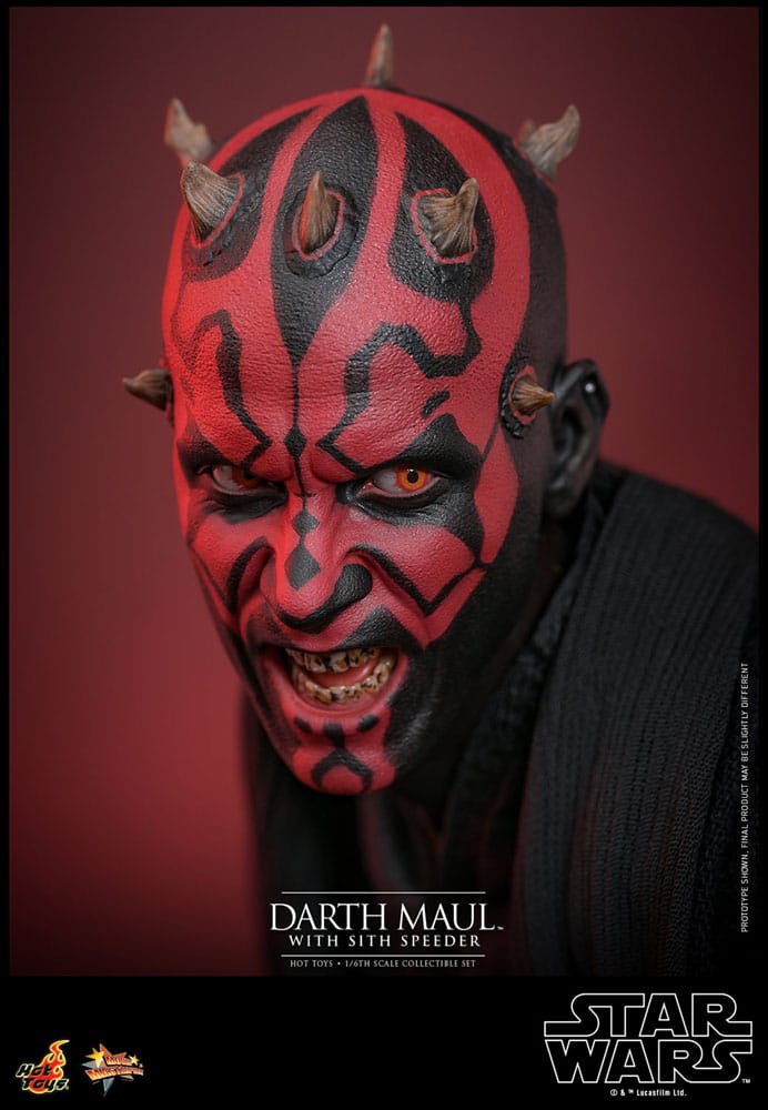 Star Wars Episode I Darth Maul with Sith Speeder 29 cm 1/6 Movie Masterpiece Action Figure