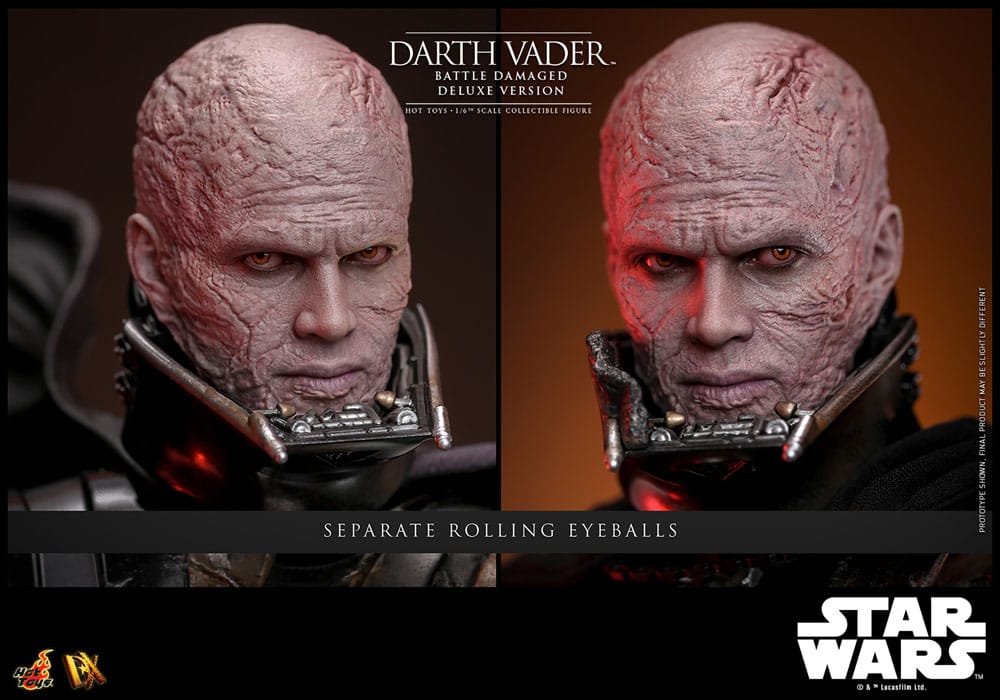 Star Wars Darth Vader (Battle Damaged) Deluxe Version 35 cm 1/6 Action Figure