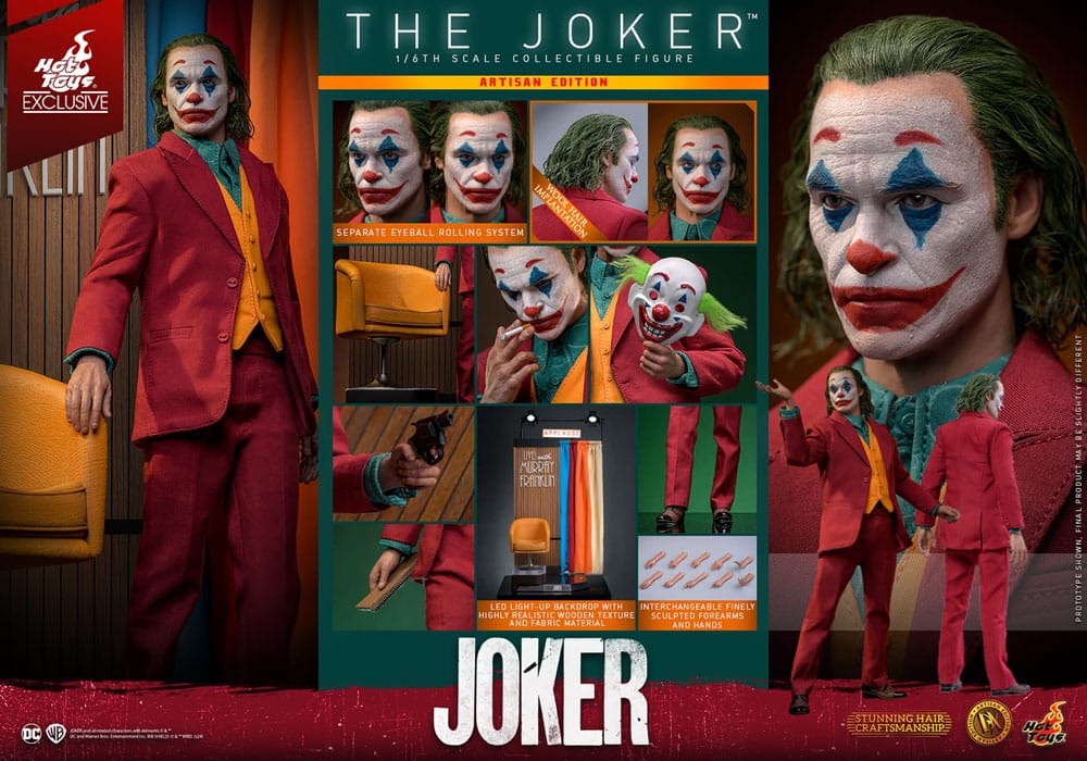 Joker Movie Masterpiece Action Figure 1/6 The Joker Artisan Edition 30 cm