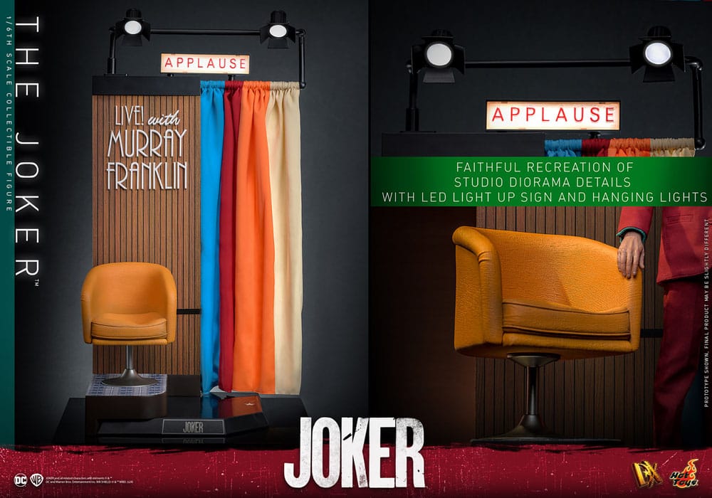 The Joker Movie Masterpiece 30 cm 1/6 Action Figure