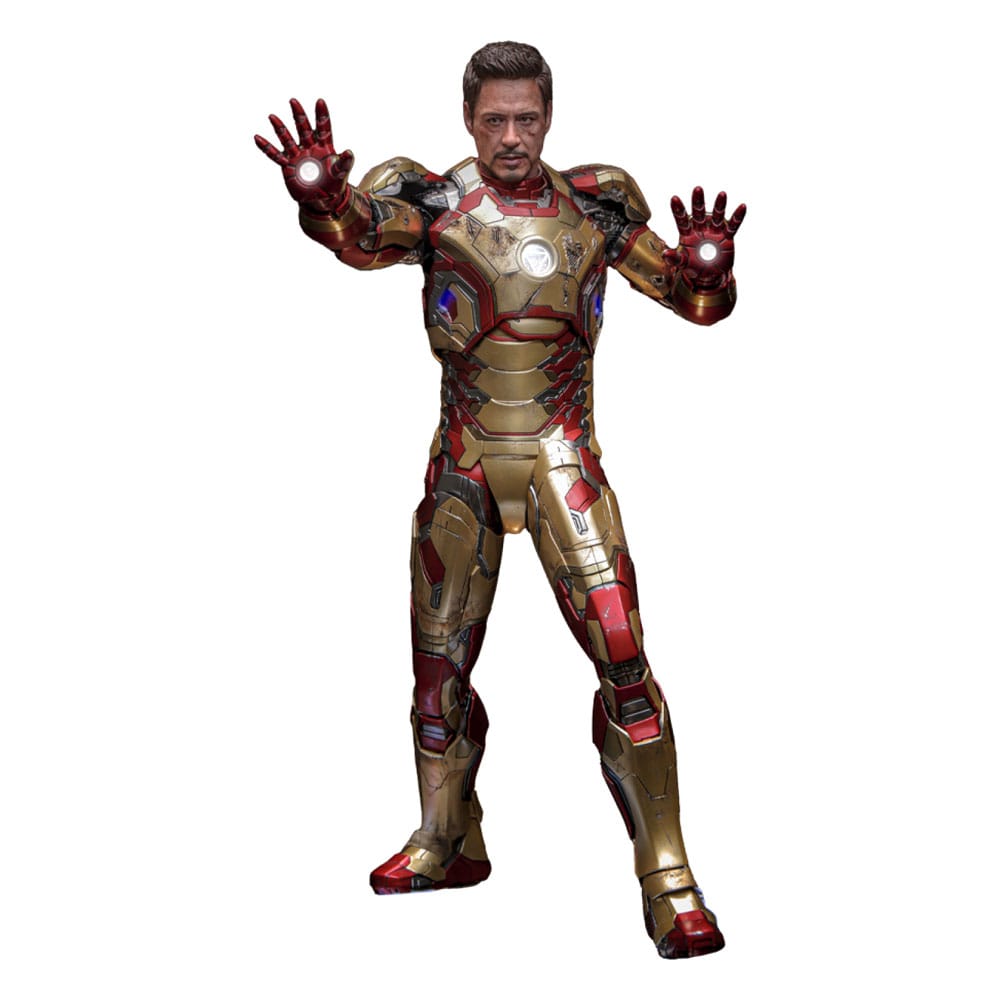 Iron Man 3 Movie Masterpiece Iron Man Mark XLII (2.0) Deluxe 32 cm 1/6 Diecast Action Figure