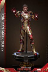 Iron Man 3 Movie Masterpiece Iron Man Mark XLII (2.0) Deluxe 32 cm 1/6 Diecast Action Figure