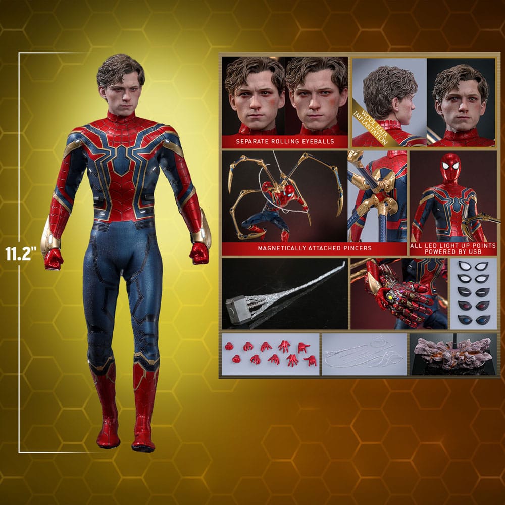 Avengers: Endgame Movie Masterpiece Action Figure 1/6 Iron Spider Artisan Edition 28 cm