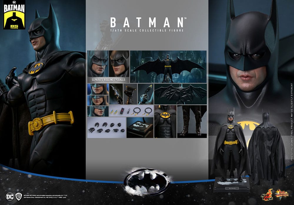 Batman Returns Movie Masterpiece Batman 30 cm 1/6 Action Figure