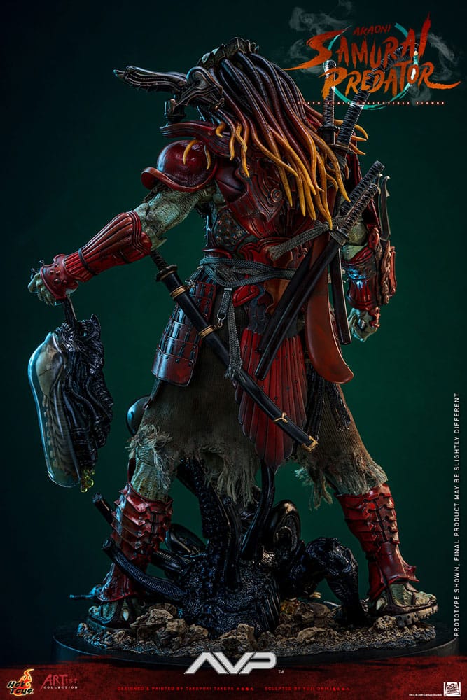 Alien vs. Predator Akaoni Samurai Predator 35 cm 1/6 Artist Collection Action Figure