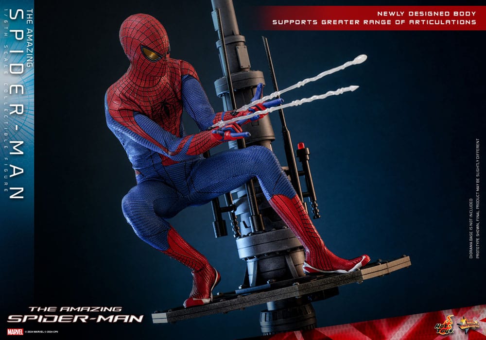 The Amazing Spider-Man Movie Masterpiece Spider-Man 30 cm 1/6 Action Figure