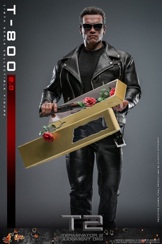 Terminator 2 Movie Masterpiece T-800 2.0 32 cm 1/6 Action Figure