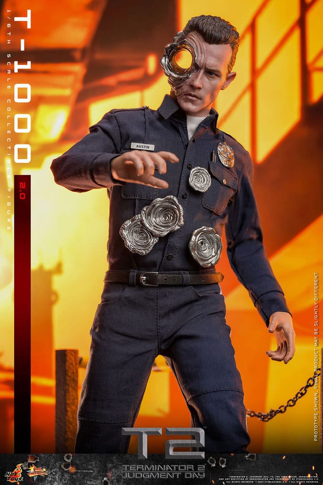 Terminator 2 T-1000 (2.0) 31 cm 1/6 Movie Masterpiece Action Figure