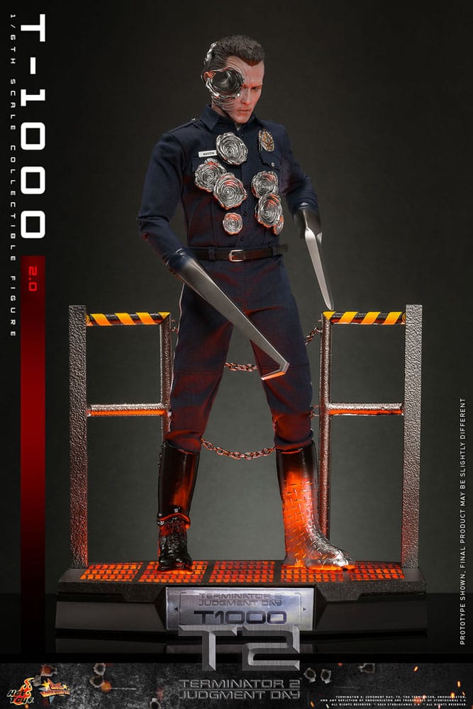 Terminator 2 T-1000 (2.0) 31 cm 1/6 Movie Masterpiece Action Figure