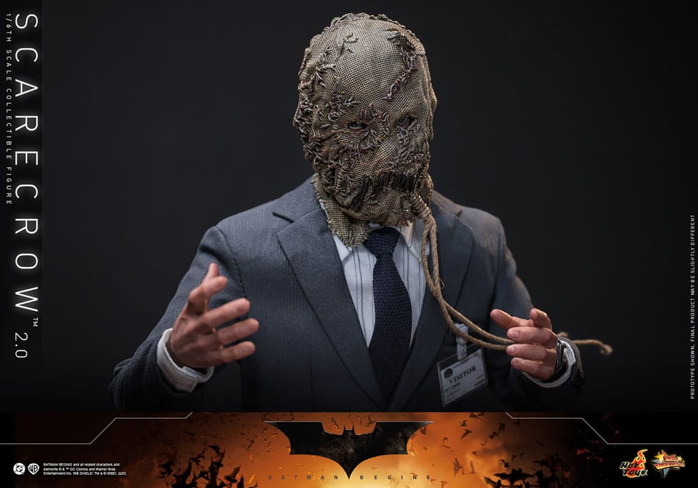 Batman Begins Movie Masterpiece Action Figure 1/6 Scarecrow 2.0 30 cm