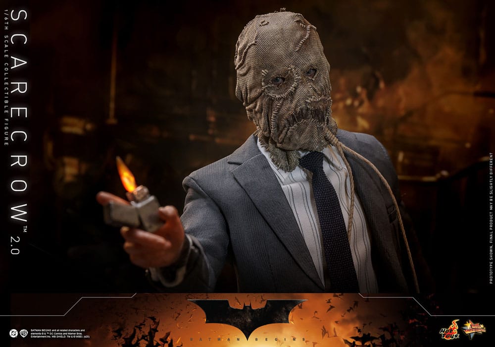 Batman Begins Movie Masterpiece Action Figure 1/6 Scarecrow 2.0 30 cm