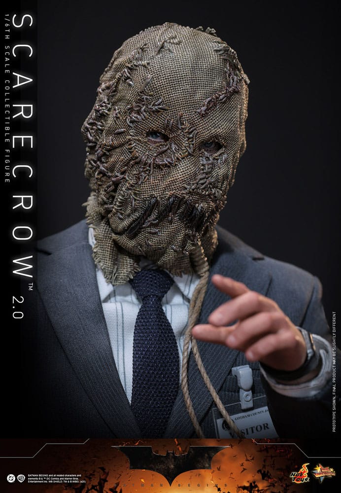 Batman Begins Movie Masterpiece Action Figure 1/6 Scarecrow 2.0 30 cm