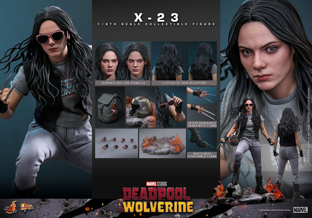 Deadpool & Wolverine X-23 27 cm 1/6 Movie Masterpiece Action Figure