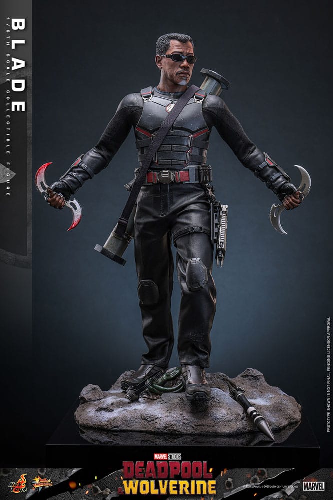 Marvel Deadpool & Wolverine Blade 30 cm 1/6 Movie Masterpiece Action Figure