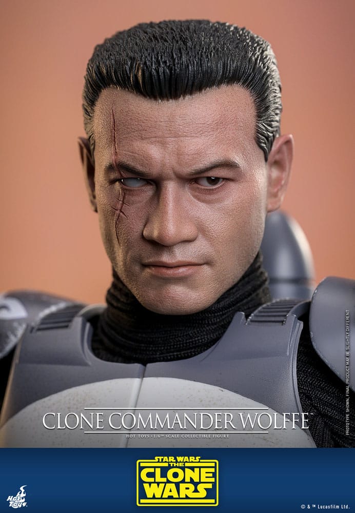 Star Wars The Clone Wars Clone Commander Wolffe 30 cm 1/6 Action Figure