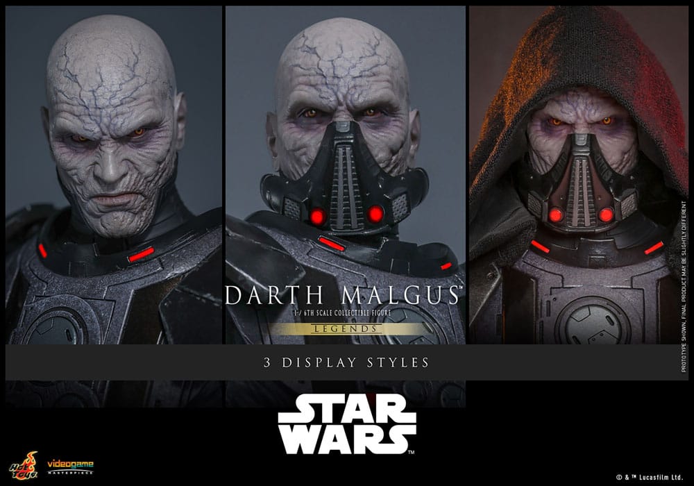Star Wars Legends Videogame Darth Malgus 34 cm 1/6 Masterpiece Action Figure