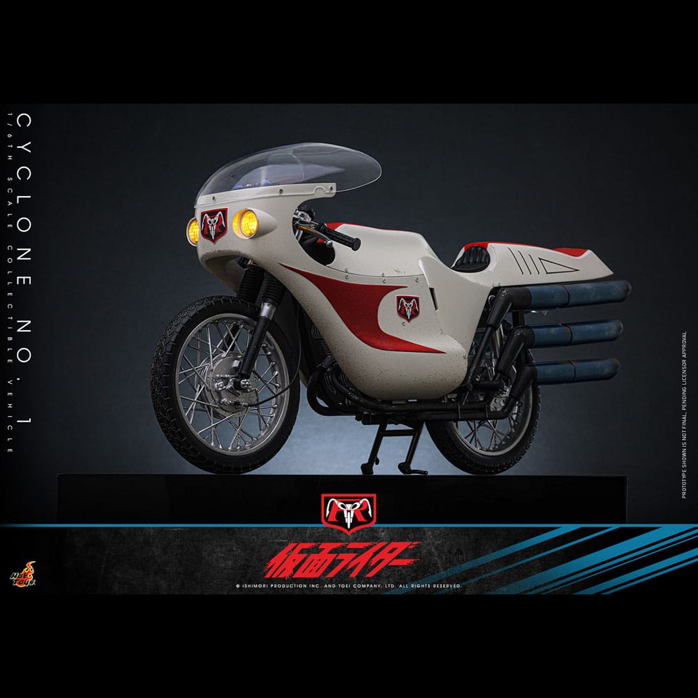 Kamen Rider Cyclone No. 1 19 cm 1/6 Vehicle Action Figure