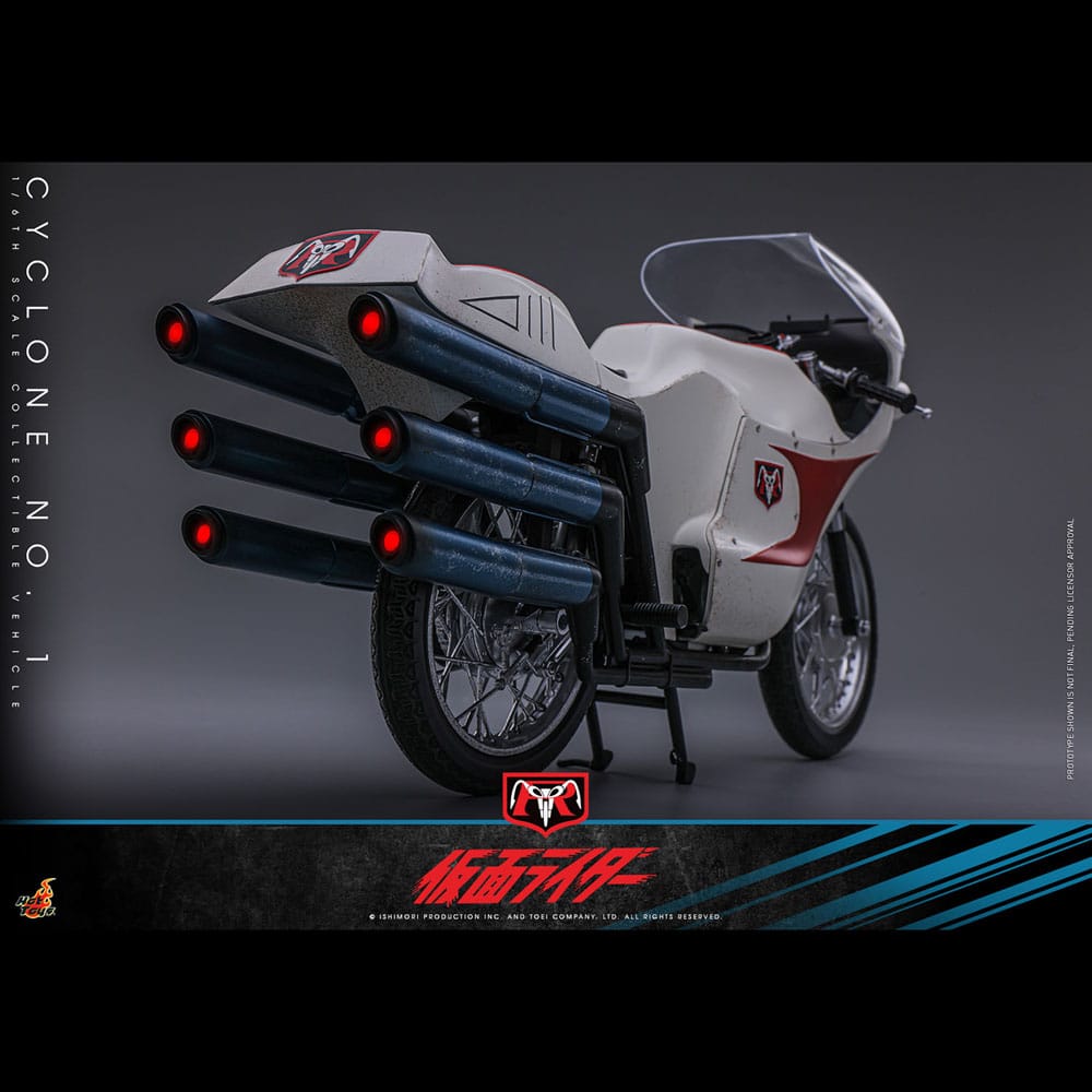 Kamen Rider Cyclone No. 1 19 cm 1/6 Vehicle Action Figure